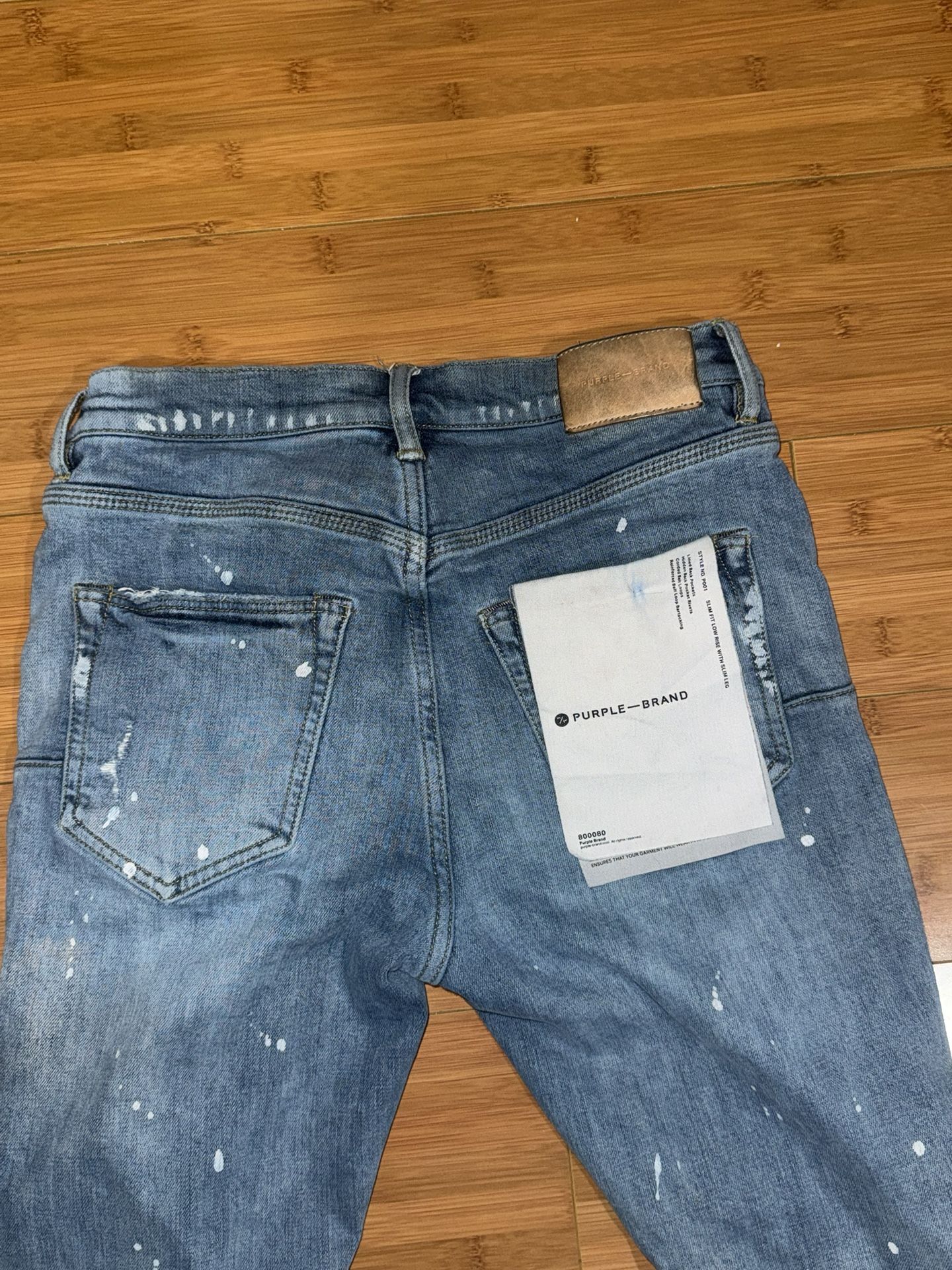 Purple Brand P001 Light Indigo Paint (used)