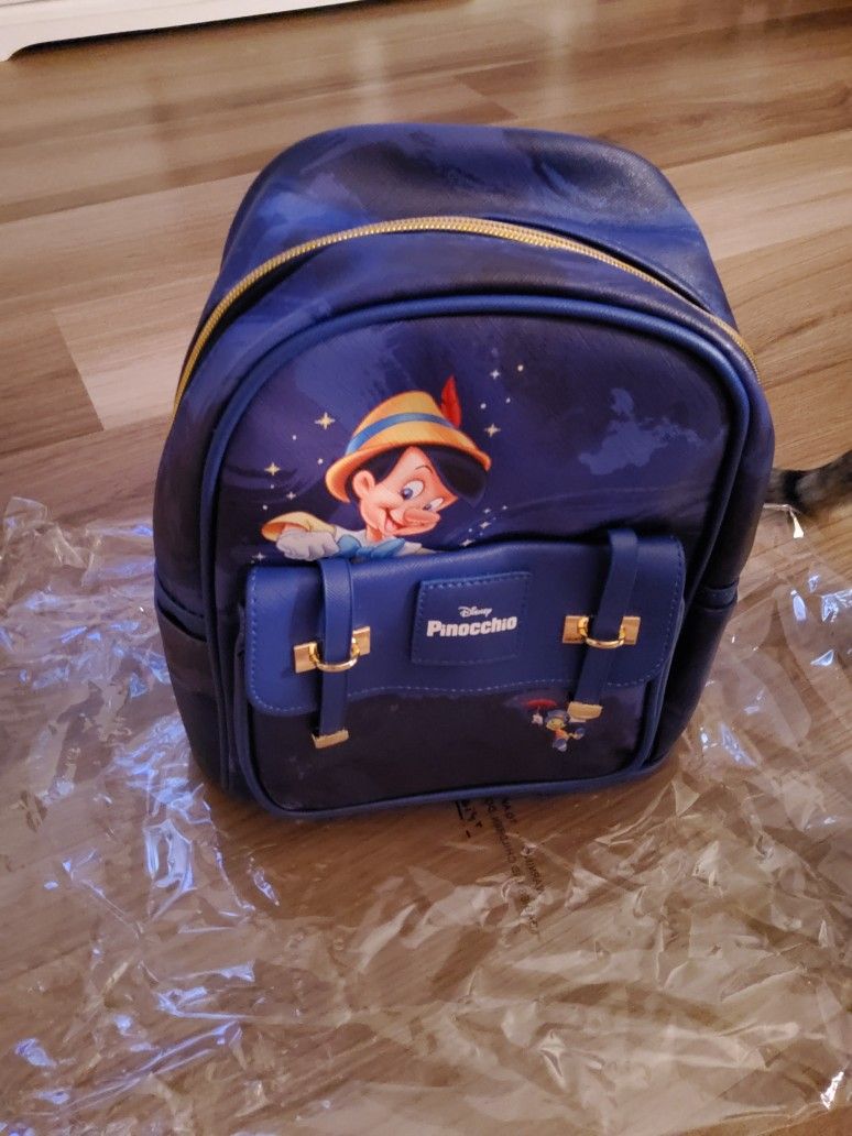 NEW disney Pinocchio Mini Backpack