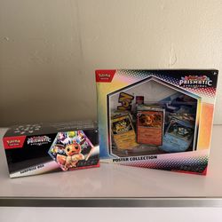 Pokemon Prismatic Evolutions Surprise Box And Poster Collection 