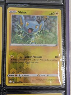 Pokemon Card Shinx Holo