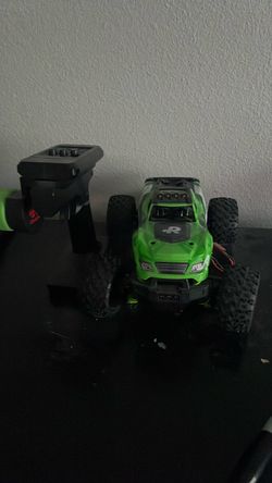Green RC Monster Truck with Remote
