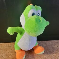 Yoshi Plush Toy Super Mario Bros Nintendo Stuffed Animal 16"
