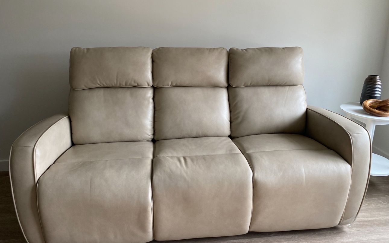 Leather sofa