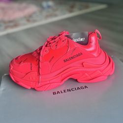 Balenciaga Triple S – Brand New in Box (Women’s Size 7, Red
