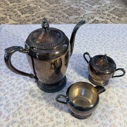 Beautiful Silver Tea Set -  FB Roger’s Silver Co.