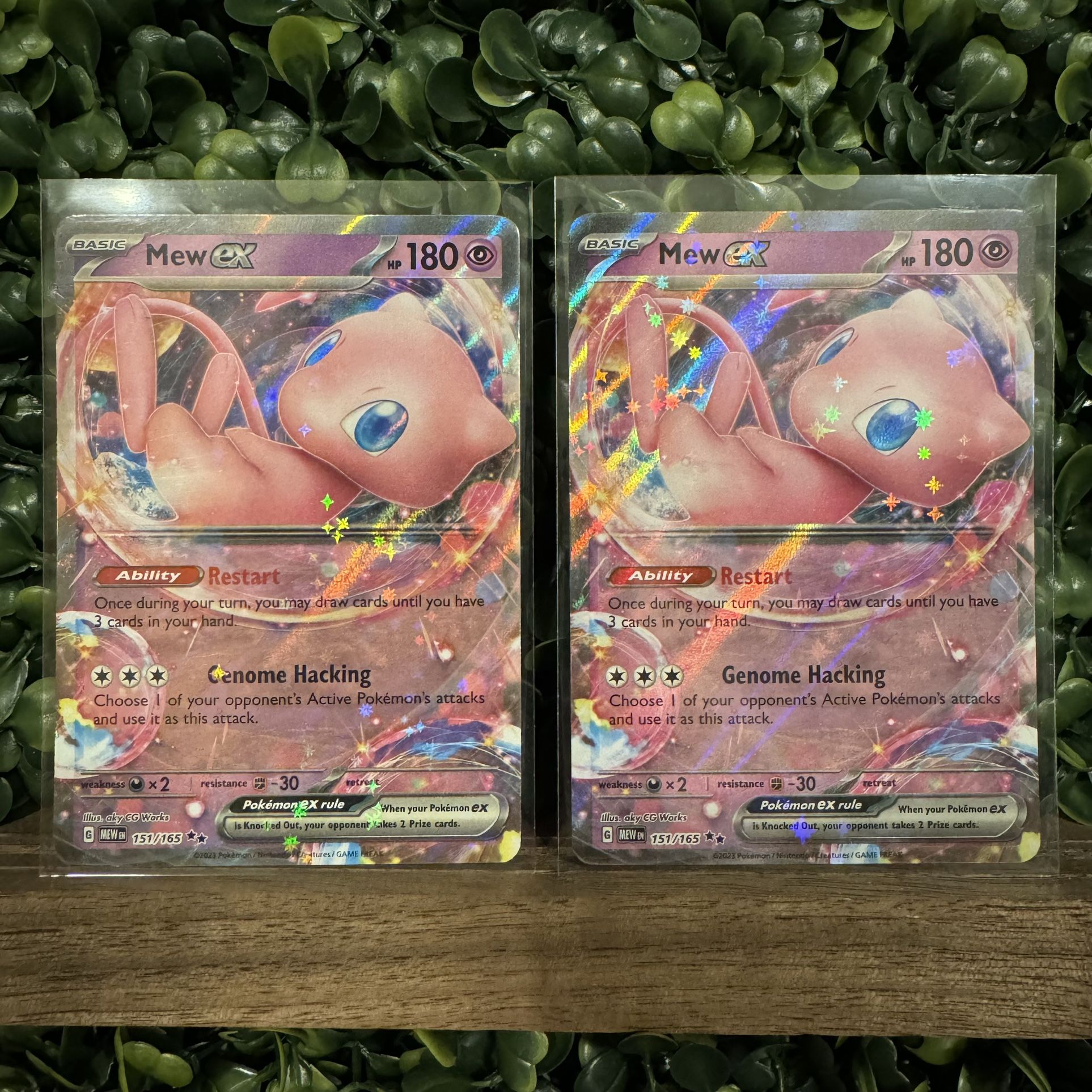 Mew ex 151/165 Pokemon 151 SV TCG Double Rare