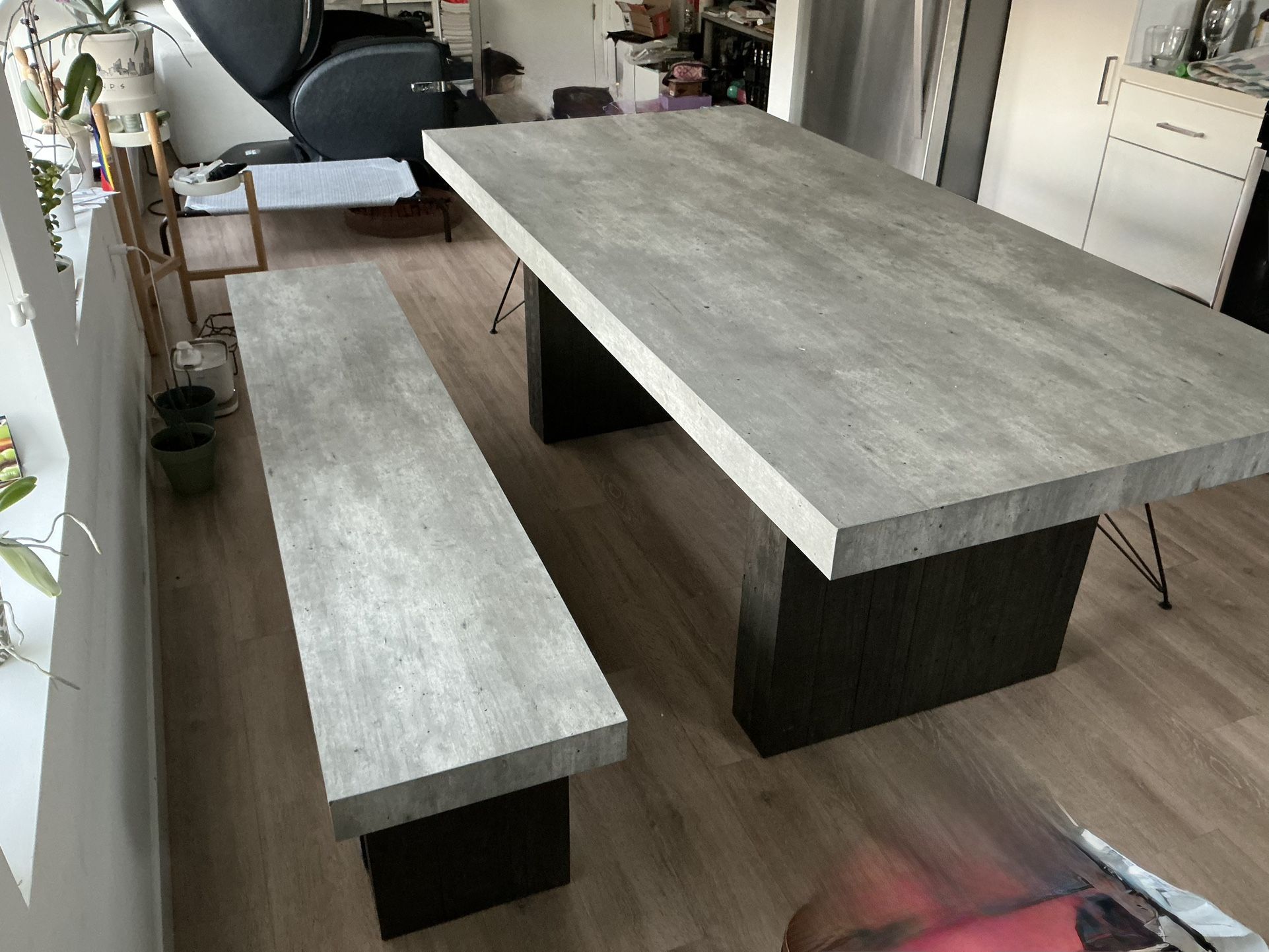 Dinner Table 6 And Bench