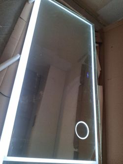 Amorho LED Bathroom Mirror, 110”x40”