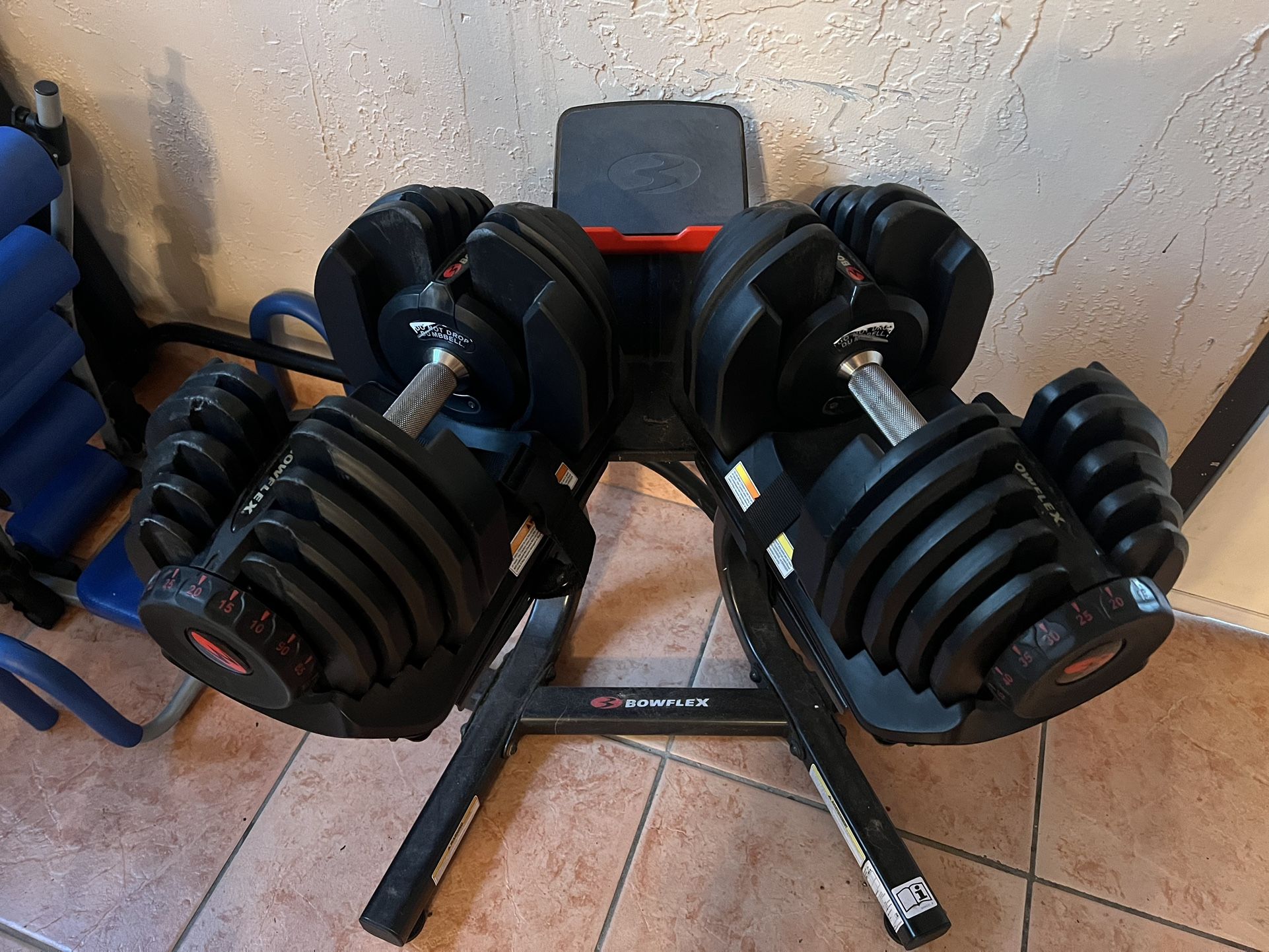 BowFlex 1090 Dumbbells (Pair) with Stand