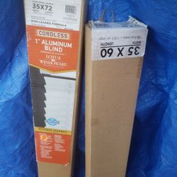 1" Cordless Aluminum Blinds