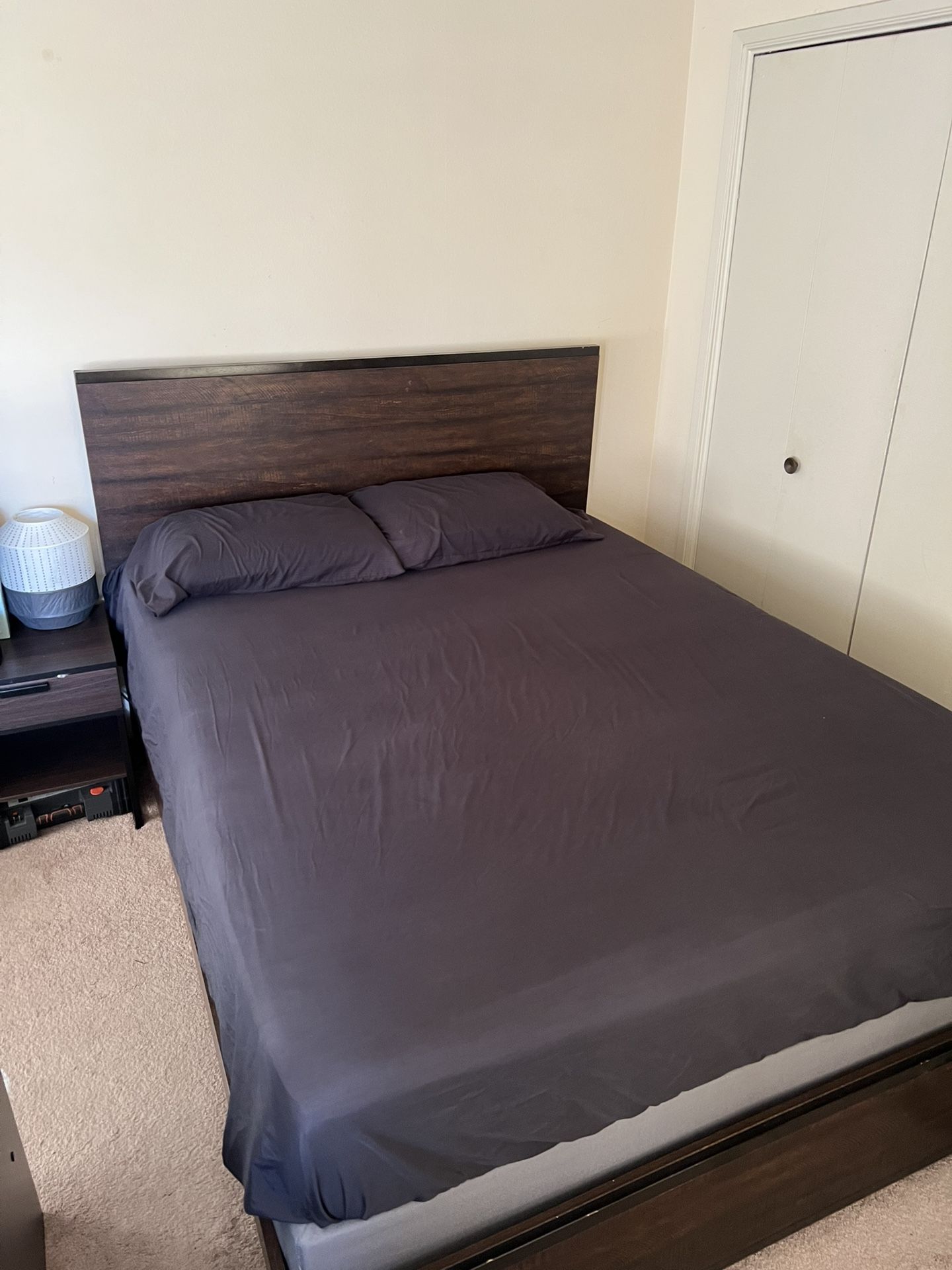 Queen Bed + Box Spring +Mattress