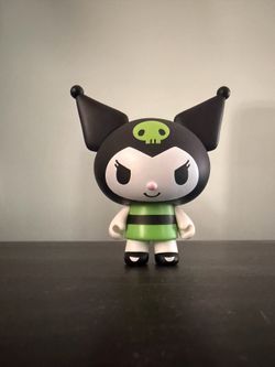 Hello Kitty x The Powerpuff Girls - Buttercup Kuromi Vinyl Mini Figure