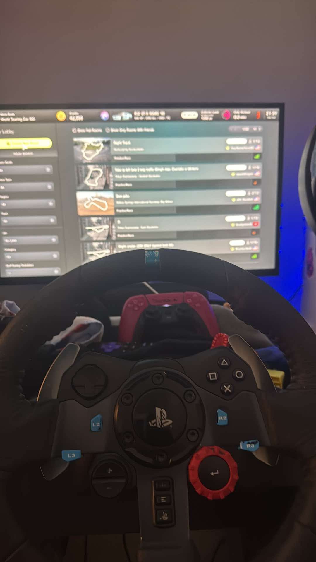 G29 Steering Wheel PS4/5 And Pc