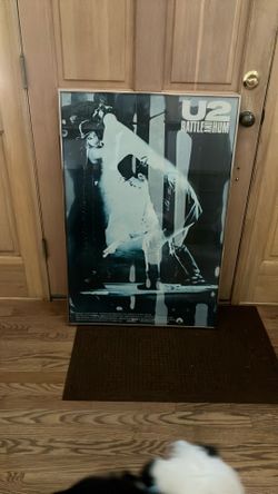 U2 RattleAndHum Framed Movie Poster