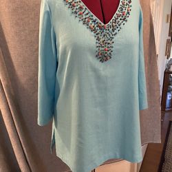  Embellished Women's Top