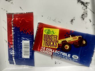 Monster Trucks collectible cards.  ( 1201 ) New.