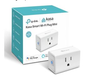 Kasa Smart Plug Ultra Mini 15A, Smart Home Wi-Fi Outlet Works with Alexa, Google Home 