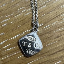 Tiffany & Co 1837 Pendant Necklace 