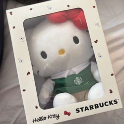 Hello Kitty Starbucks Plushie