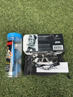 Head Racquet Ball Goggle And Balls 