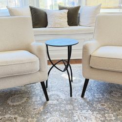 Set of 2 West Elm "Book Nook" Upholstered Armchairs