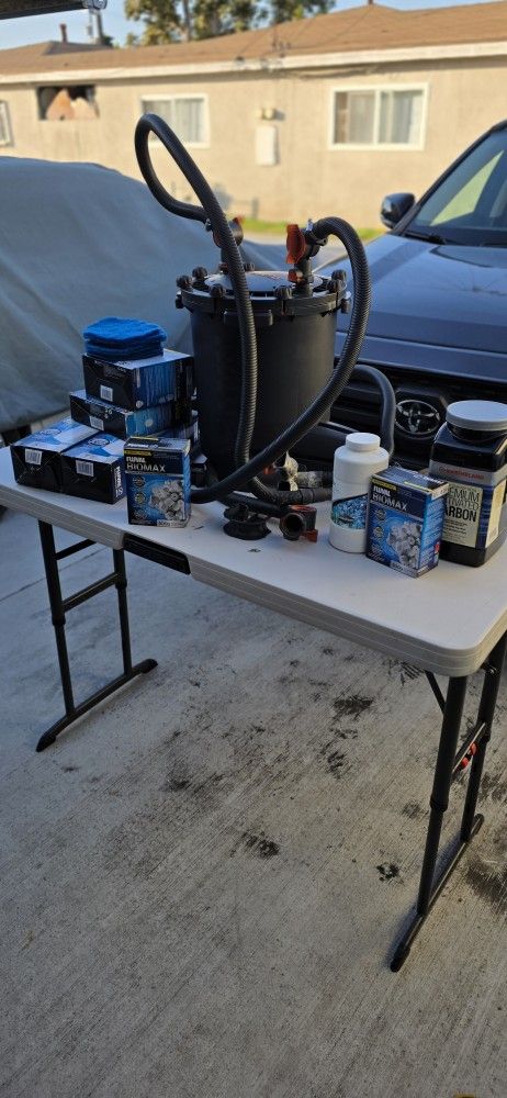 Fluval FX - 5 with new filters and media. Works like new.