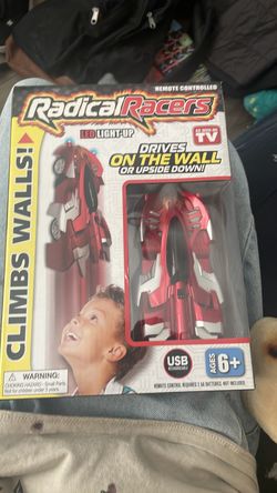 RC car that climbs walls