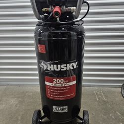 Husky 20 gallons 200psi air compressor