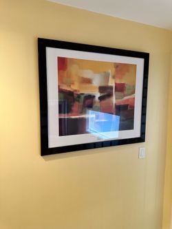 Nancy Ortenstone “Repose” Framed Art 40” x 34”