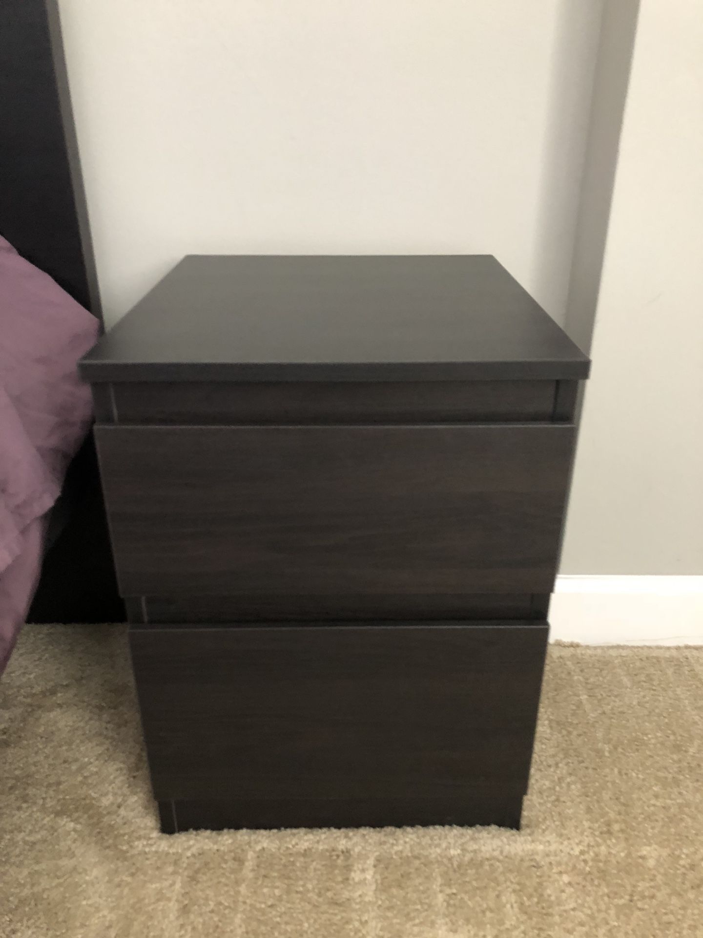 IKEA KULLEN 2-drawer chest/nightstand