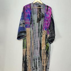 New Kimono 100% Silk Made In India .