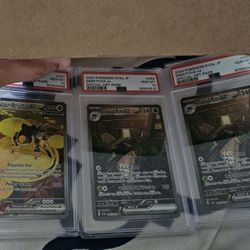 PSA 10 English/Japanese Lot Of Chase Cards From Crimson Haze/ Temporal Forces