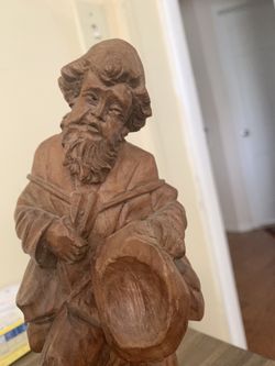 Vintage Wooden Sculpture