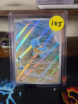 Squirtle Holo Pokémon Card 170/165 MEW