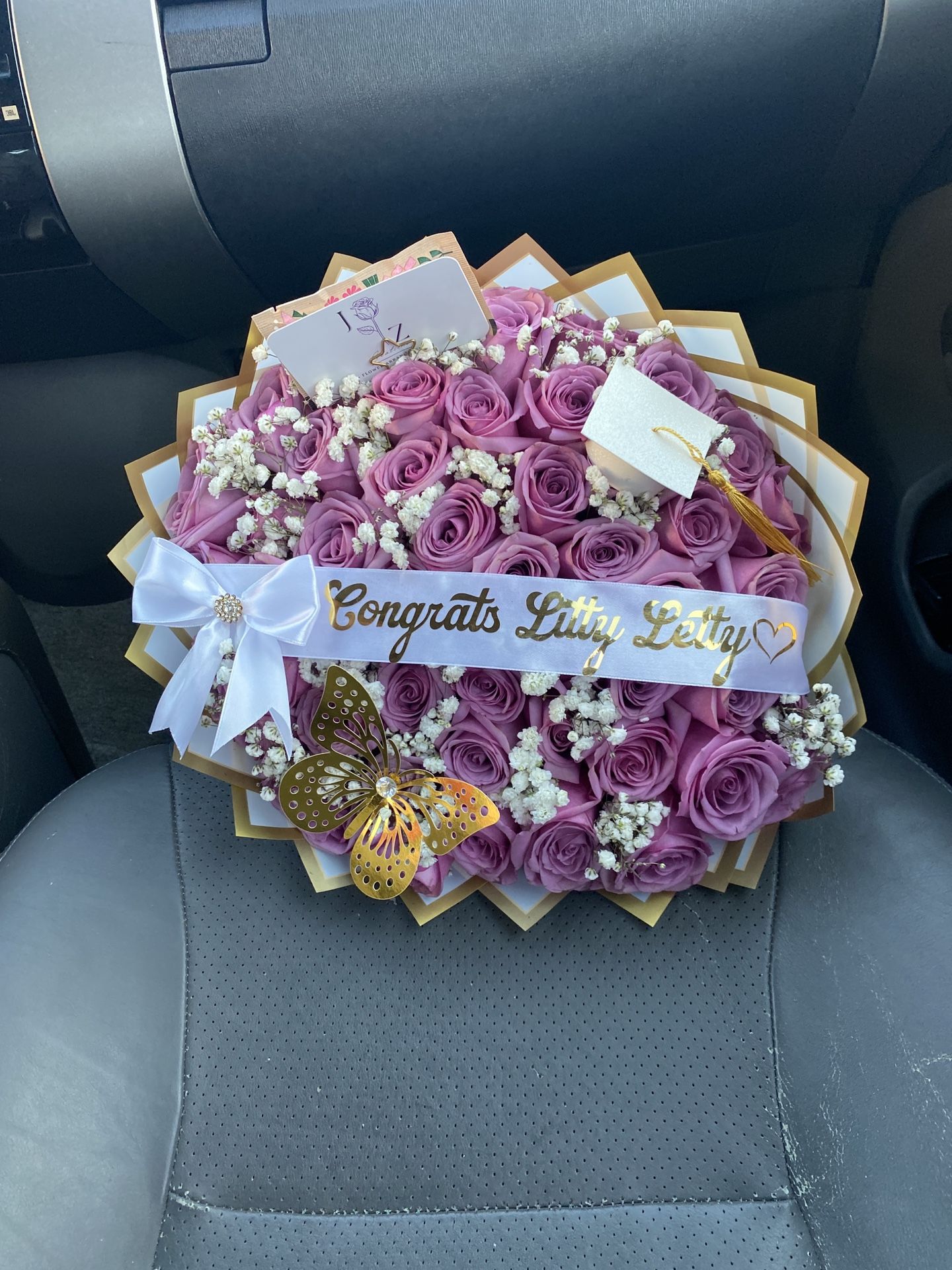 Graduation bouquet 50 roses
