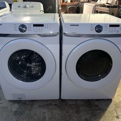 Washer and dryer set