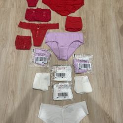 Victoria Secret underwear, some still in original packaging.  Mix of thongs, cheekies and bikini.  All (15) size M $3/pantie 
