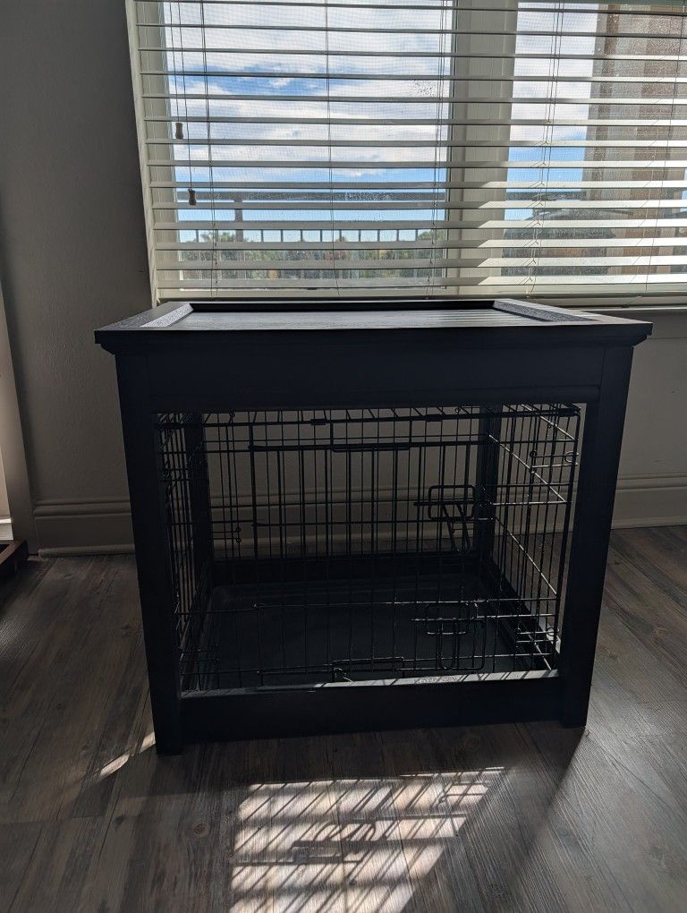 Nate & Jeremiah Table Styles Crate Cover with double entry cage included Mi