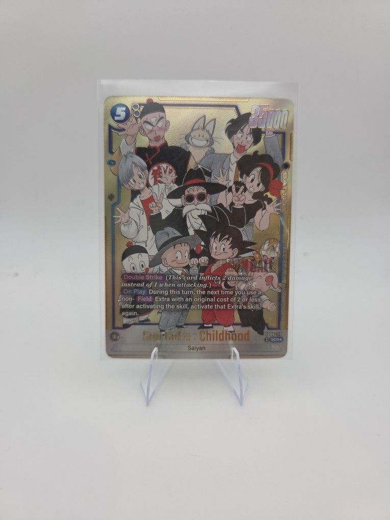 Son Goku: Childhood FB06-119 SCR* GOLD