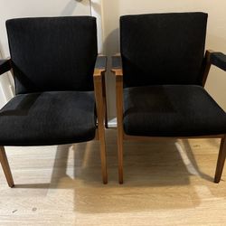 Vintage Waiting Room Chairs 