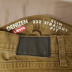 Levi's Denim Straight Leg Slim Fit Jeans