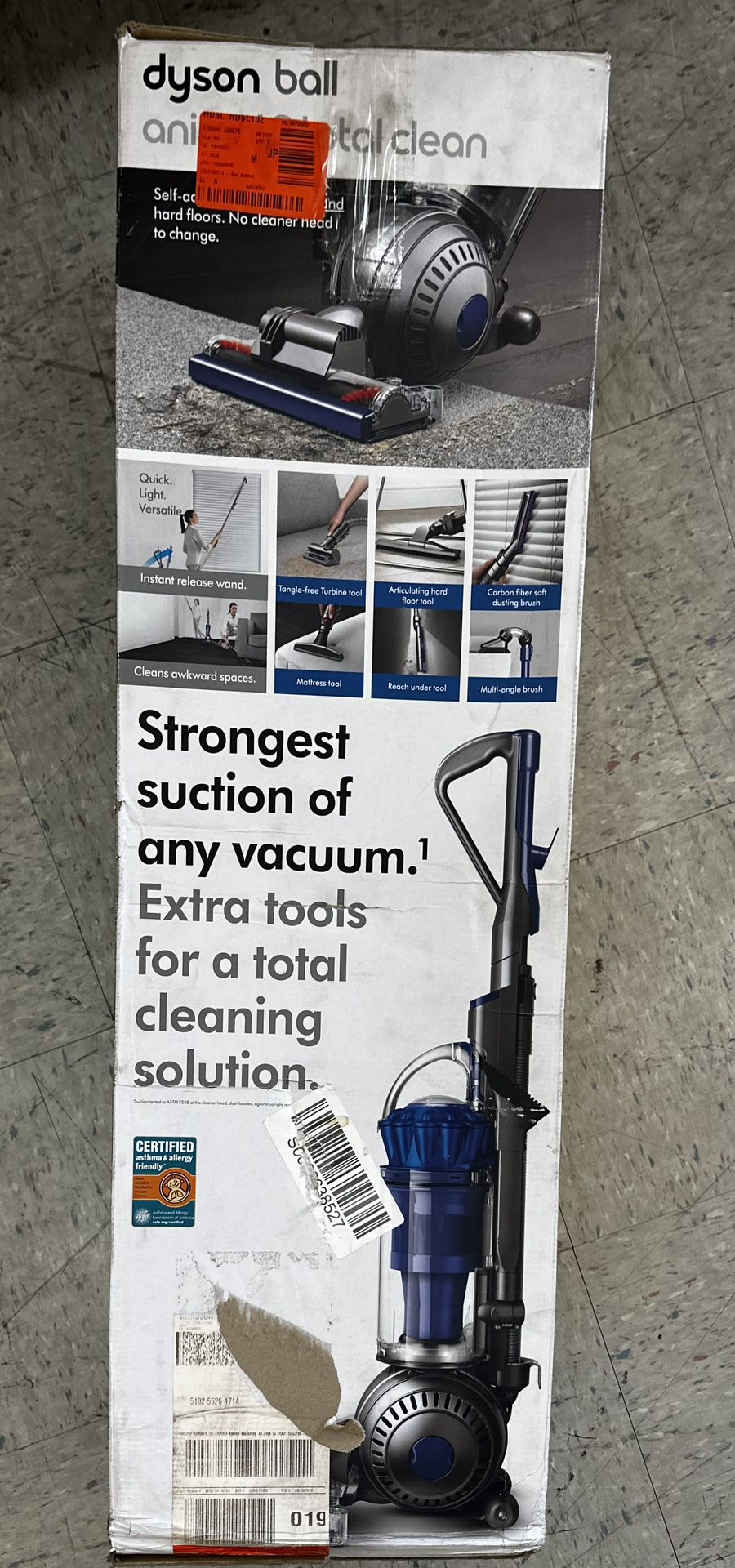 Dyson Ball Animal 2 (UP20) Total Clean Upright Vacuum -BLUE-NEW