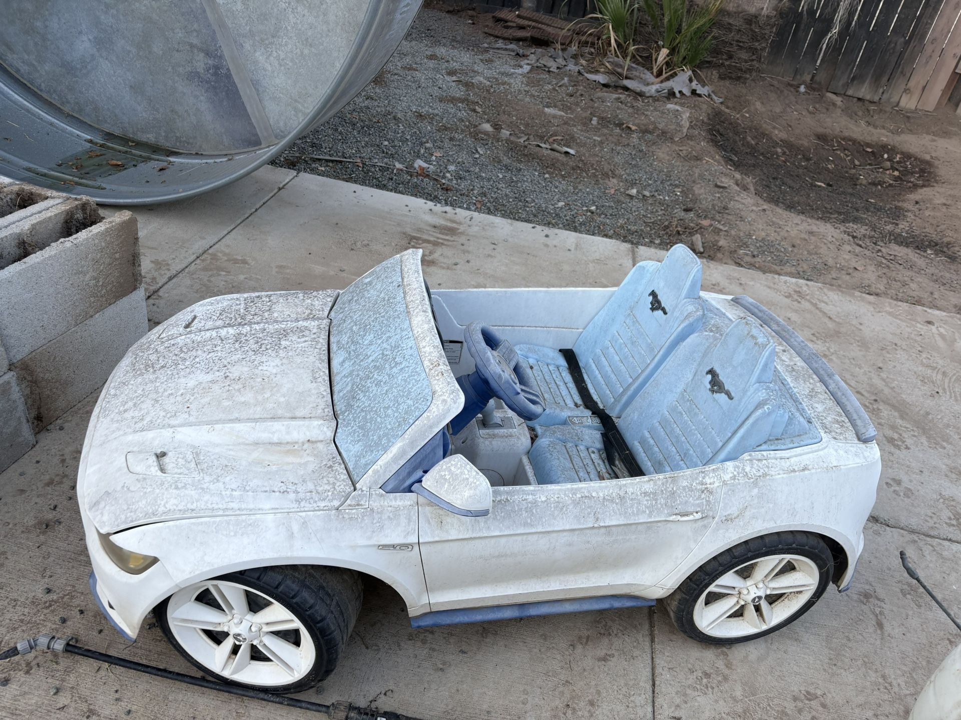 Kids Battery Mustang Car