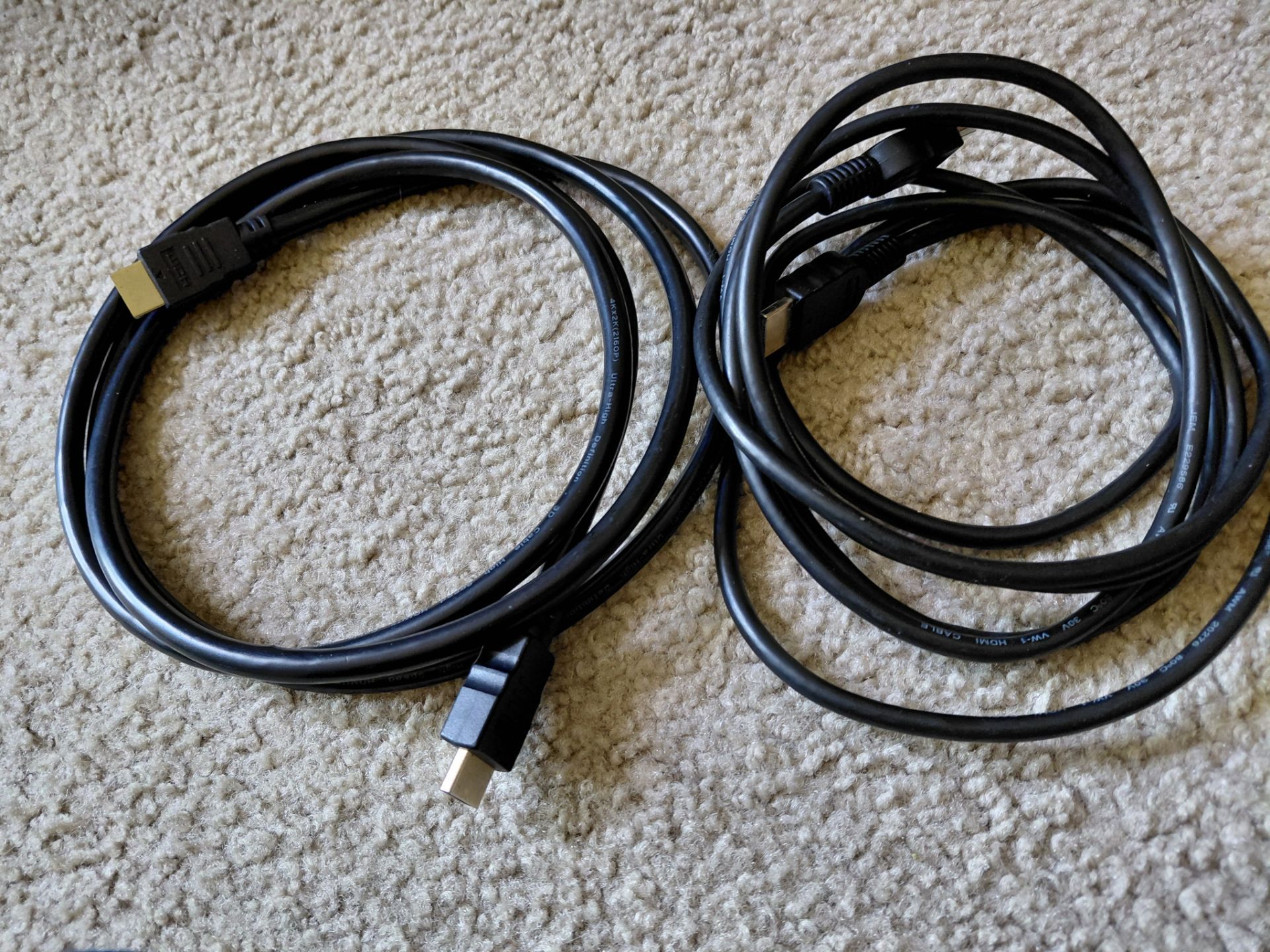 2 HDMI cables is still available NE Philly Please do not message us after 8pm