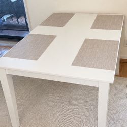 White  Dining Table
