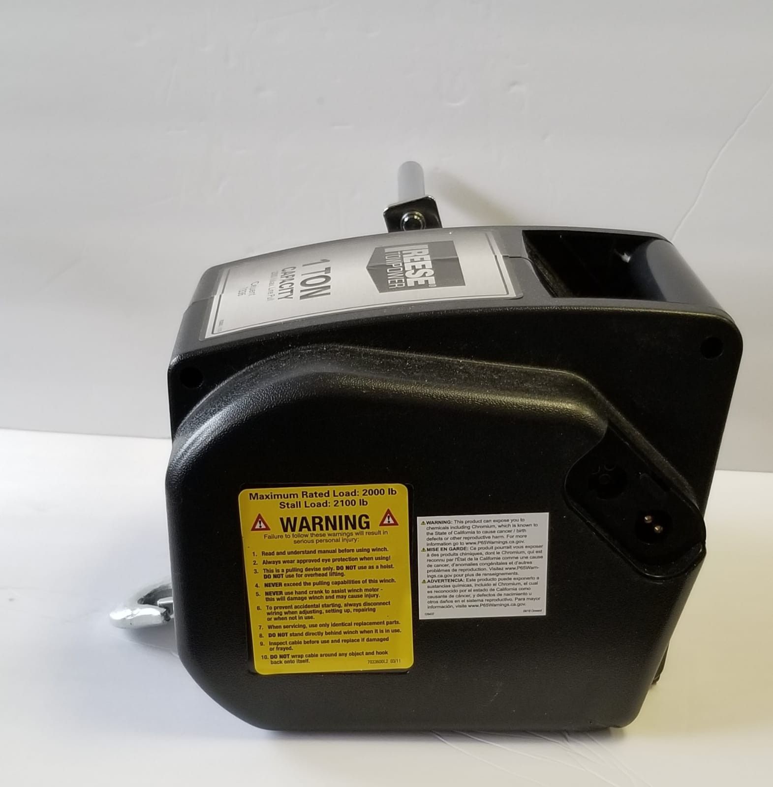 Reese Towpower Portable Electric Winch for Sale in Marietta, GA OfferUp