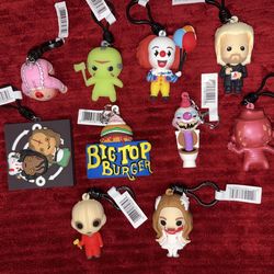 Horror Movies Figural Bag Clips/Key Chains