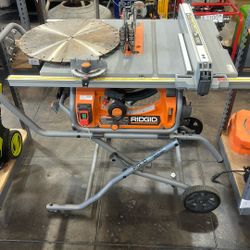 RIDGID TABLE SAW 