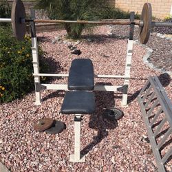 Olympic weight bench