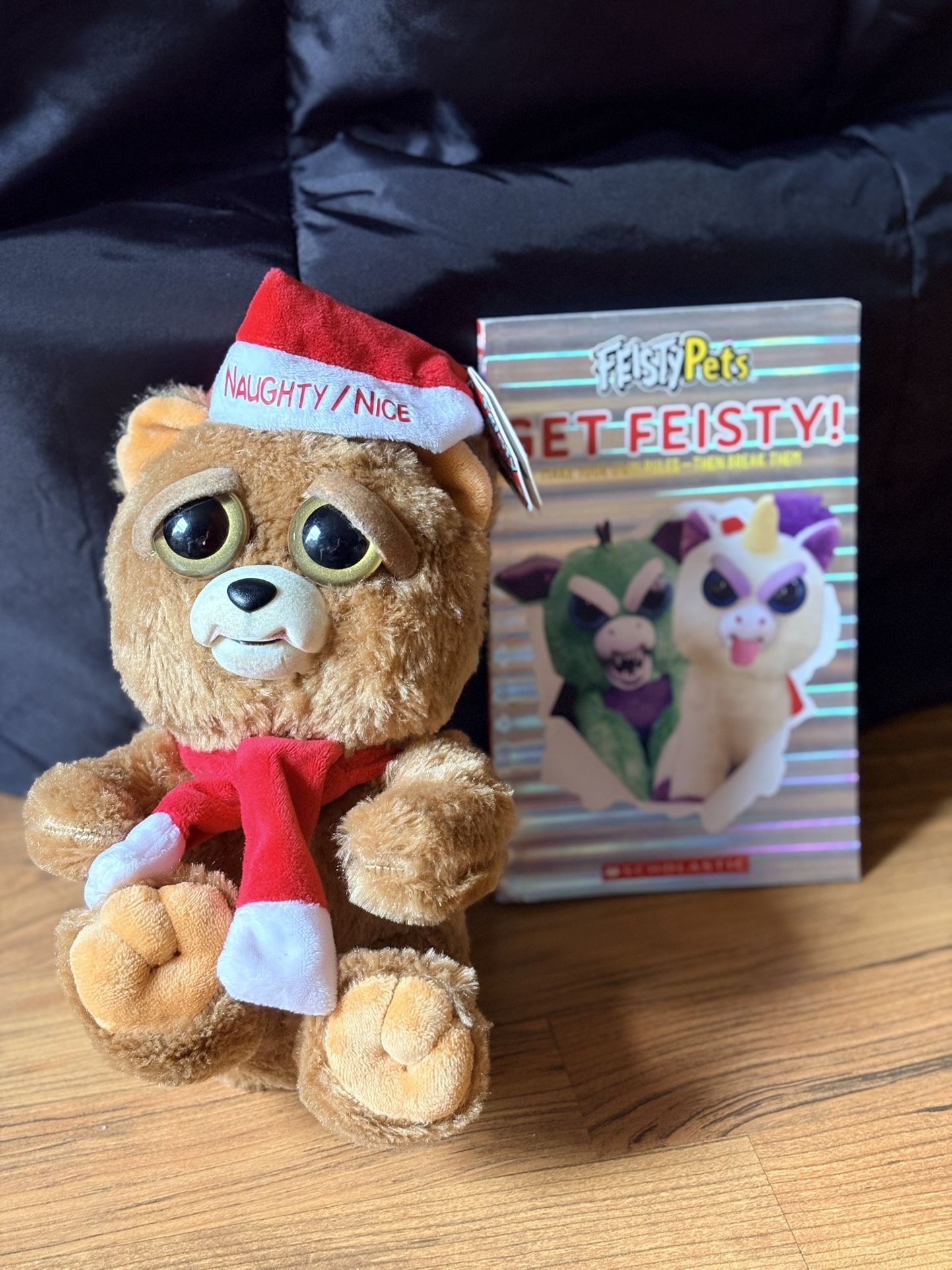 Feisty Pet Plush And Book